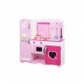 Medinė virtuvėlė su priedais | Pink Kitchen | Classic World CW4119